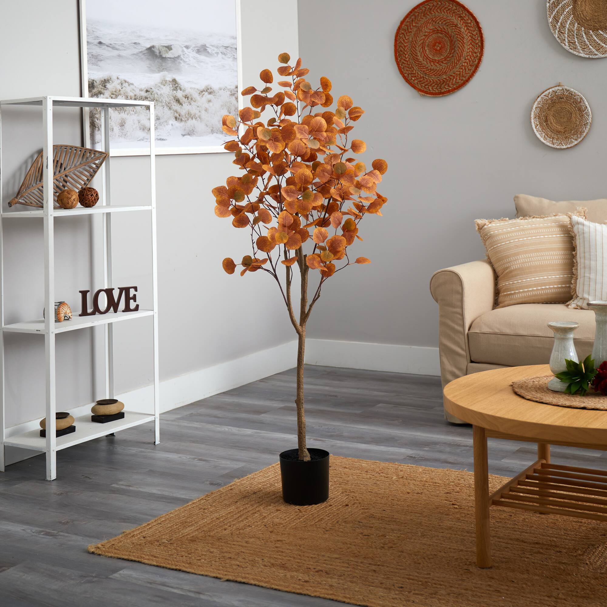 5ft. Potted Autumn Eucalyptus Tree